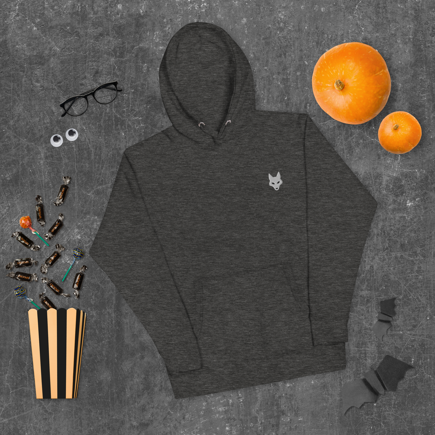 Marble Fox Classic Pullover Hoodie