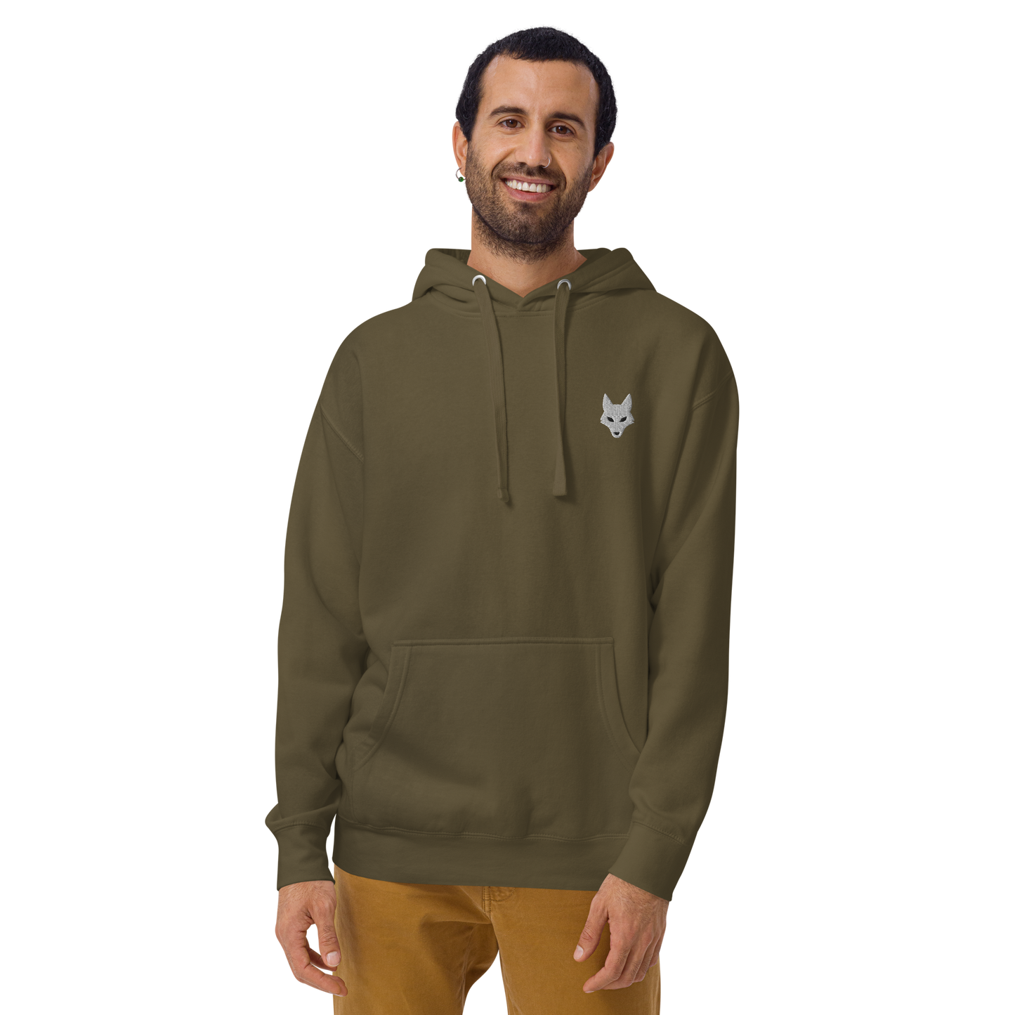 Marble Fox Classic Pullover Hoodie